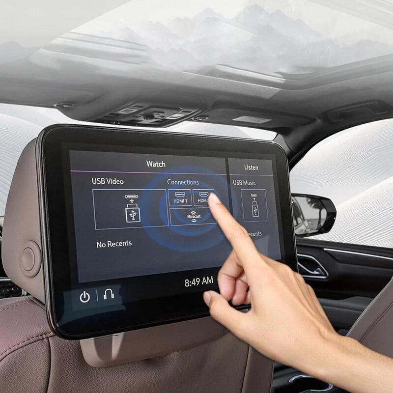 85100044 84824745 LCD Display For Suburban GMC Yukon XL Headrest BACK SEAT 21-24