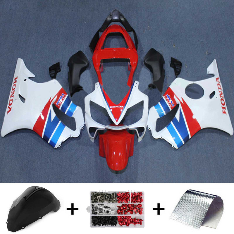 Amotopart Honda CBR600 F4i 2001-2003 Fairing Kit Bodywork Plastic ABS