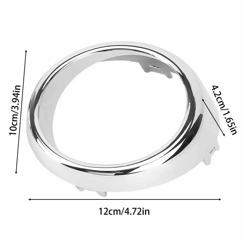 2Pcs Front Bumper Fog Light Bezel Trim LH & RH For Infiniti G25 G37 M56 M37