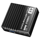 USB 3.0 Video Capture Card HDMI 4K Recording Box Game Live Broadcast Microphone