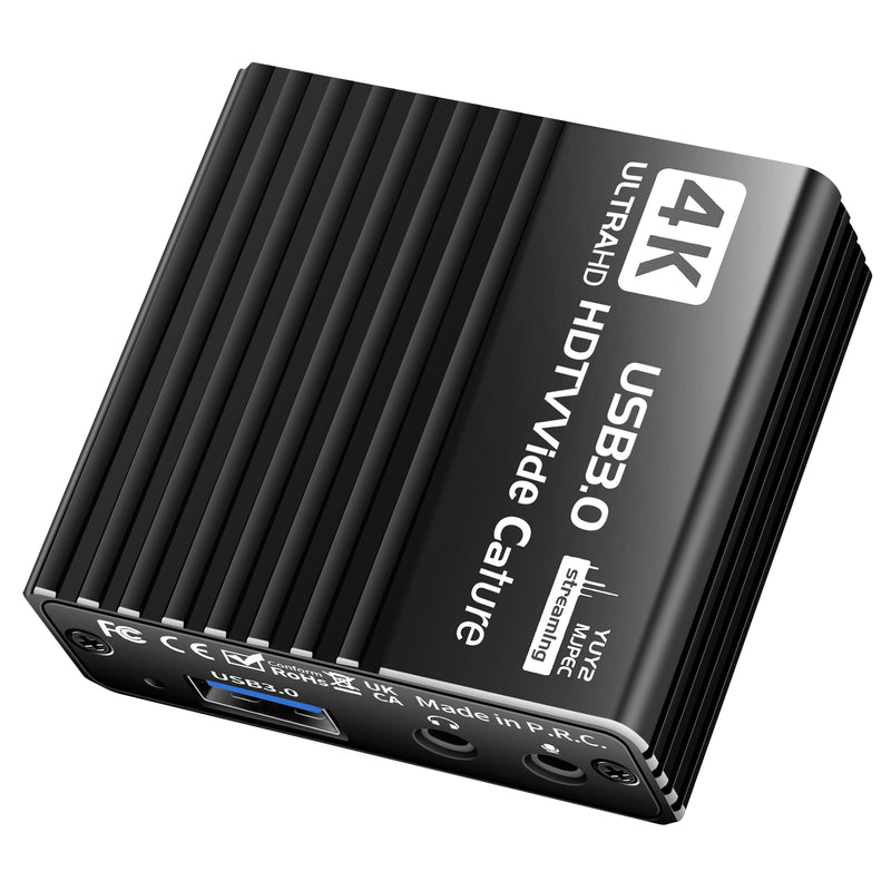USB 3.0 Video Capture Card HDMI 4K Recording Box Live 1080P Video Recorder 60FPS