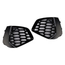 2021-2023 Audi A3 S-line Black Front Honeycomb Fog Light Grill Cover
