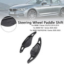 Carbon Look Steering Wheel Paddle Shifter Fit BMW 3 4 5 G20 G22 G30 2018+
