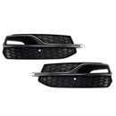 Front Lower Fog Light Cover Grill Grille Fit AUDI A3 S3 S-Line 2013-2016