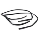 1996-2000 HONDA CIVIC EK4 EK9 2D 3D 2PCS Front Door Glass Run Channel