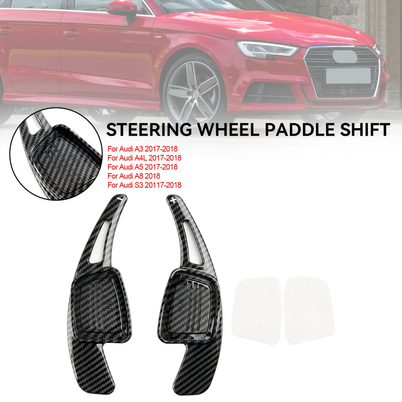 Steering Wheel Shift Paddle Blade Shifter Extension Fit Audi A3 A5 A8 S3 S5