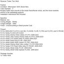 Receiver Trailer Tow Hitch Fit For Touring Electra Street Glide FLHX 2009-2023