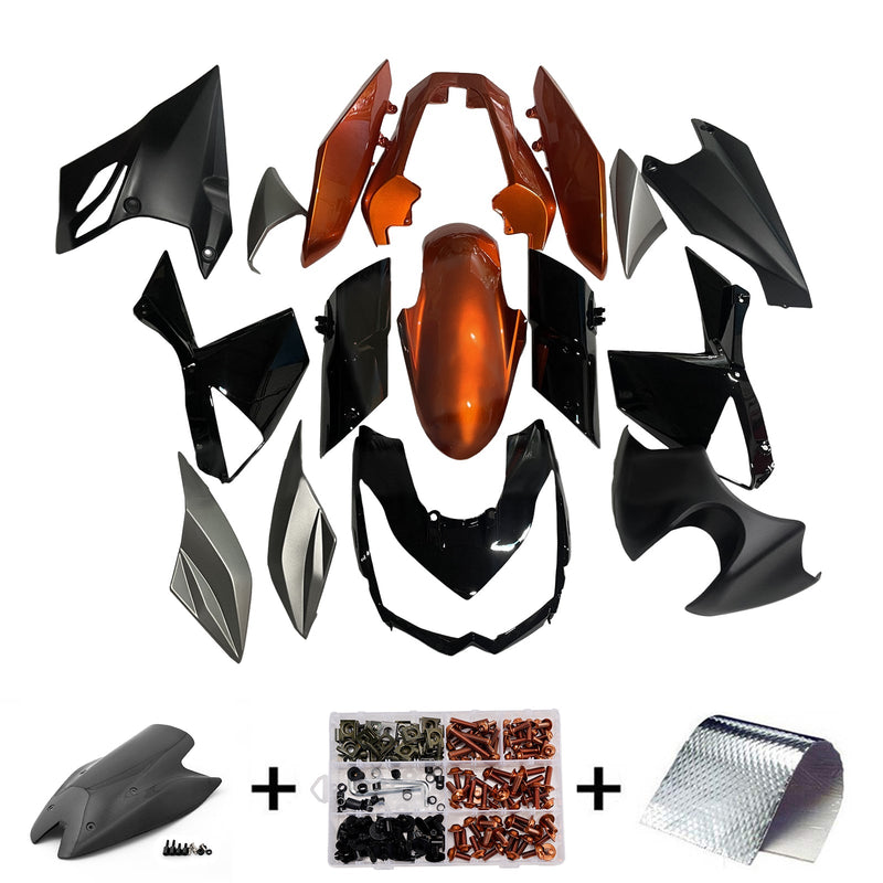 Injection Fairing Kit Bodywork Plastic ABS fit For Kawasaki Z1000 2010-2013
