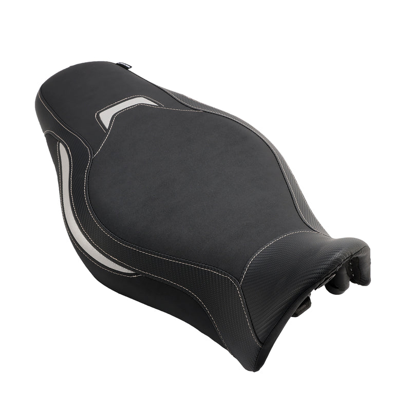 Rider Passenger Seat Front Rear Cushion Fit Gray For Yamaha Mt-09 Mt-09Sp 21-23 Gray