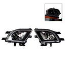 2015-2018 VW Volkswagen Jetta Pair Front Bumper Clear Lens Fog Light Lamp