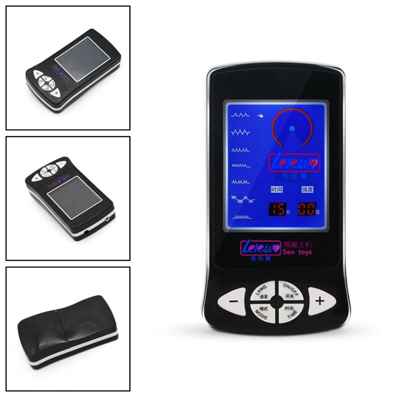 Controller Electrosex Stimulation LCD Electric Shock Electro Estim Power Box