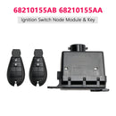 Ignition Switch Node Module & Key 68210155AB 68210155AA for Dodge Journey 08-10