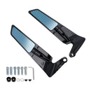 Rearview Winglet Mirrors For Aprilia Tuono 660 Tuono V4 1100 RR Factory 15-25
