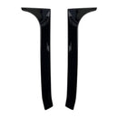2008-2013 VW Golf MK6 GTI Gloss Black Pair Rear Window Side Wing Spoiler