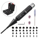 Professional Laser Bore Sight Kit Multiple Caliber Upgraded Green Bore Sighter
