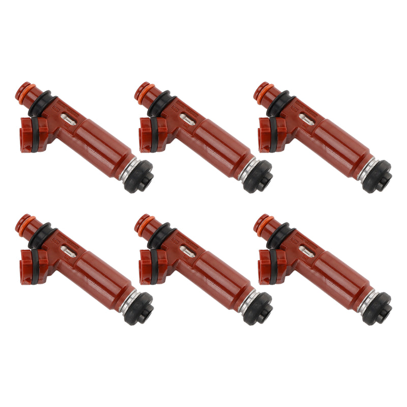 6PCS Fuel Injector MD357267 Fit Mitsubishi Montero 3.5L 2001-2002 195500-3970