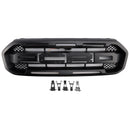 Black Raptor Style Front Bumper Grill Grille Fit Ford Ranger 2019-2023