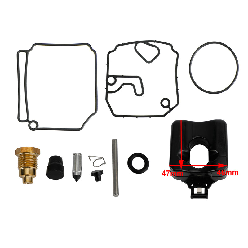 3X Carburetor Carb Rebuild Kit fit for Yamaha 3 Cyl 2.834 Bore 60HP 70HP 1992-06