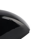Side Mirror Covers Rearview Housing Black for VW Polo MK5 2009-2017