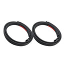 2PCS Roof Drip Molding Weatherstrips For Toyota Tundra Double Cab 2007-2020