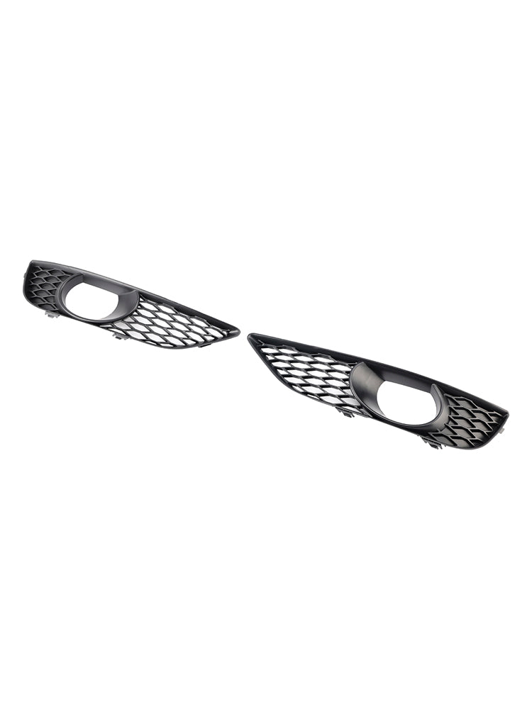 2PCS Front Bumper Fog Light Grill Lamp Cover Fit Audi Q7 Sportback 2010-2015