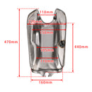 Unpainted Motorcycle Fuel Gas Tank For CFmoto Mandrill Cafe Racer 2.4 Gallon 9L