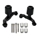 Kawasaki Zh2 2020-2023 Cnc Anti-Crash Frame Sliders Protector Black