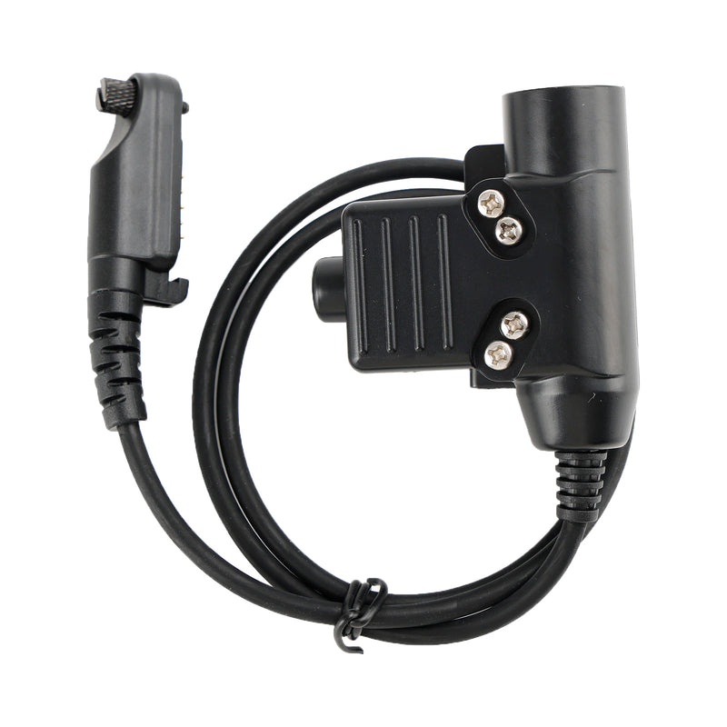 For HYT PD680 PD685 X1E X1P 6-Pin U94 PTT 7.1-A3 Single Transparent Tube Headset