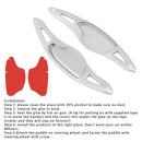 Steering Wheel Paddle Shifter Extension For Honda FIT VEZEL HRV Aluminium