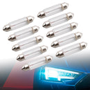 10PCS Car Light Tubular Lamp bulb C5W SV8.5 43MM 6413 12V 5W For OSRAM