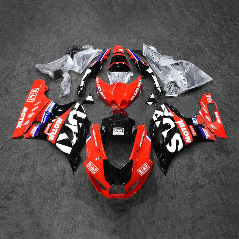 Amotopart Suzuki GSXR1000 2017-2023 K17 Fairing Kit Bodywork Plastic ABS