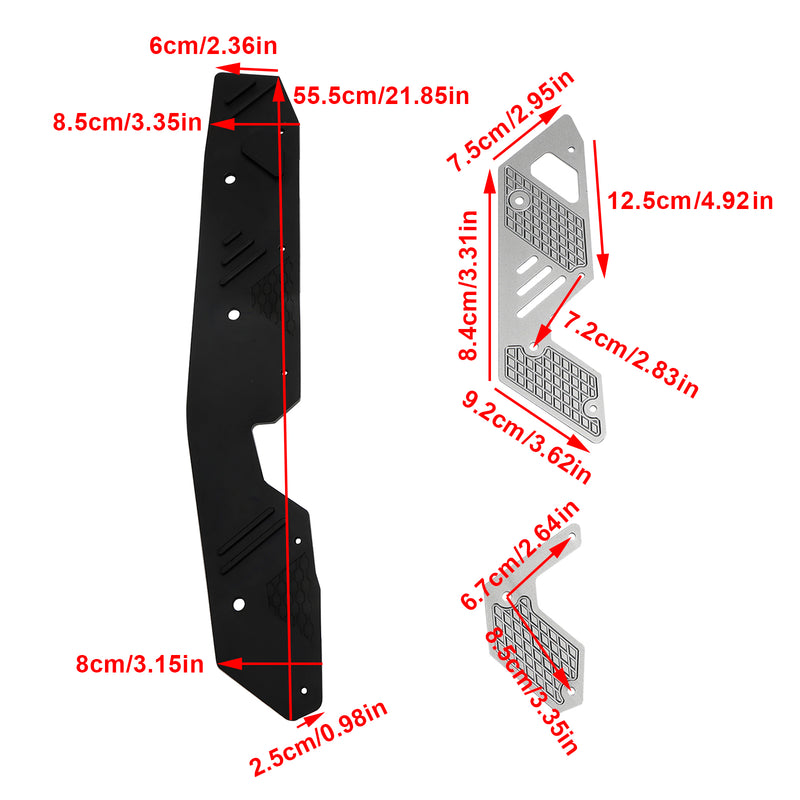 HONDA ADV160 2022-2023 Footrest Foot Pegs Pedal Footboard Plate Guard