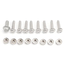 2002-2004 For Tahoe Suburban 1500 Stainless Steel Braided Fuel Line Kit 819823