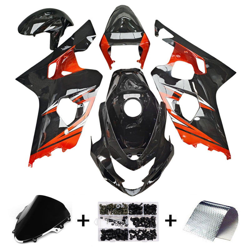 Injection Fairing Kit Bodywork Plastic ABS For Suzuki GSXR 600/750 2004-2005 K4