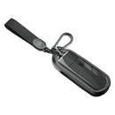 Aluminum Alloy TPU Black Car Key Case Cover With Buckle For Mazda CX-4 CX-5
