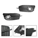 Audi Q3 S-Line 2012-2014 2PCS Bumper Fog Light Grill Grille 8U0807681DSP9