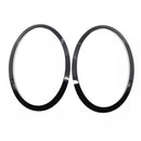 2PCS Gloss Black Headlight Bezel Trim Ring For Mini Cooper F55 F56 F57 14-21