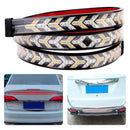 Car Truck LED TailLight Strip Turn Signal Lamp Flowing Dynamic Fish Bone 1.2 meters/1.5 meters