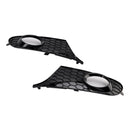 2PCS Fog Light Cover Grille Grill 5K0853666 Fit VW MK6 Golf Jetta 2009-2013