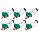 6Pcs Fuel Injector For Mitsubishi Montero 1994-1996 3.5L V6 INP-534 MD189021
