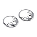 Flame Speaker Grills Accent Trim Cover For Touring Electra Glide Ultra Classic