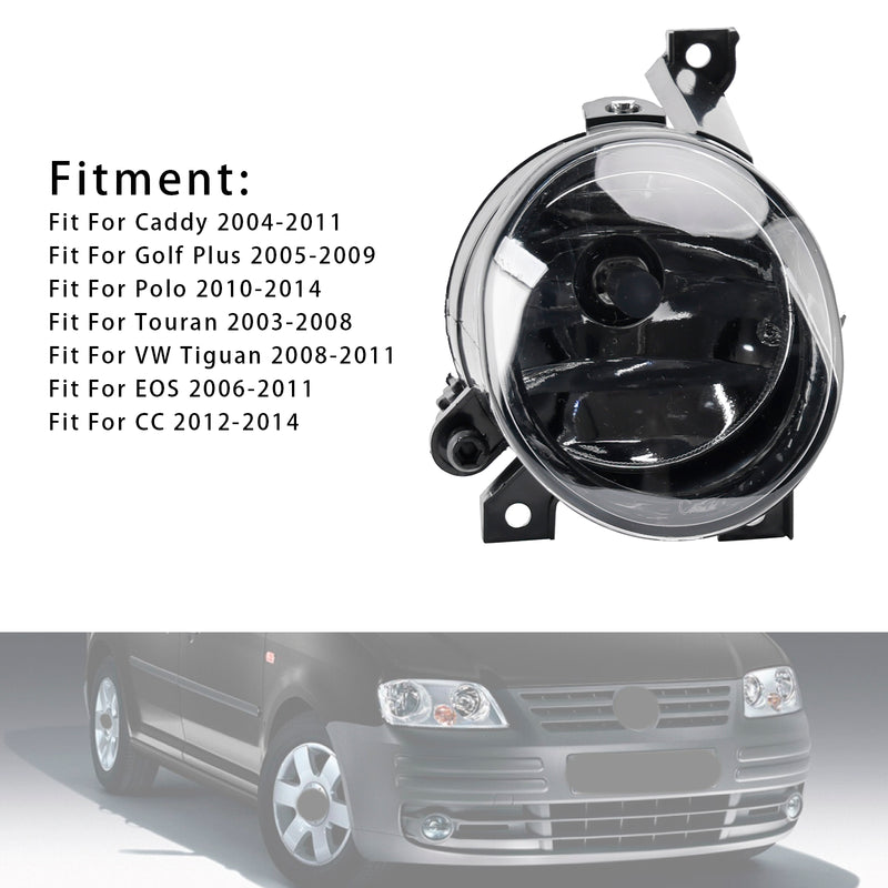 1 Pcs Front Right Fog Light  For Volkswagen Polo 2010-2014 Tiguan 2008-2011