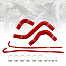 Silicone Radiator coolant Hose kit For Kawasaki Z900 2017-2024