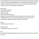 4PCS Fuel Injector 0261500090 Fit Nissan Rogue 2017-2019 2.0L 16600-1VA0A