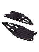 Real Carbon Fiber Foot Protection Board For Kawasaki ZX-6R 636 2019-2025