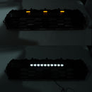 Black Front Bumper Grille Grill Fit Toyota Tacoma 2024+ With Led & Light Bar