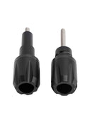 Cnc Anti-Crash Frame Sliders Protector Black For Bmw F900R F750Gs F850Gs 19-23