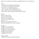 Right A/C Air Vent Repair Kit 64119855415 for BMW X5 G05 X7 G07 19-21 X6 G06 20-21