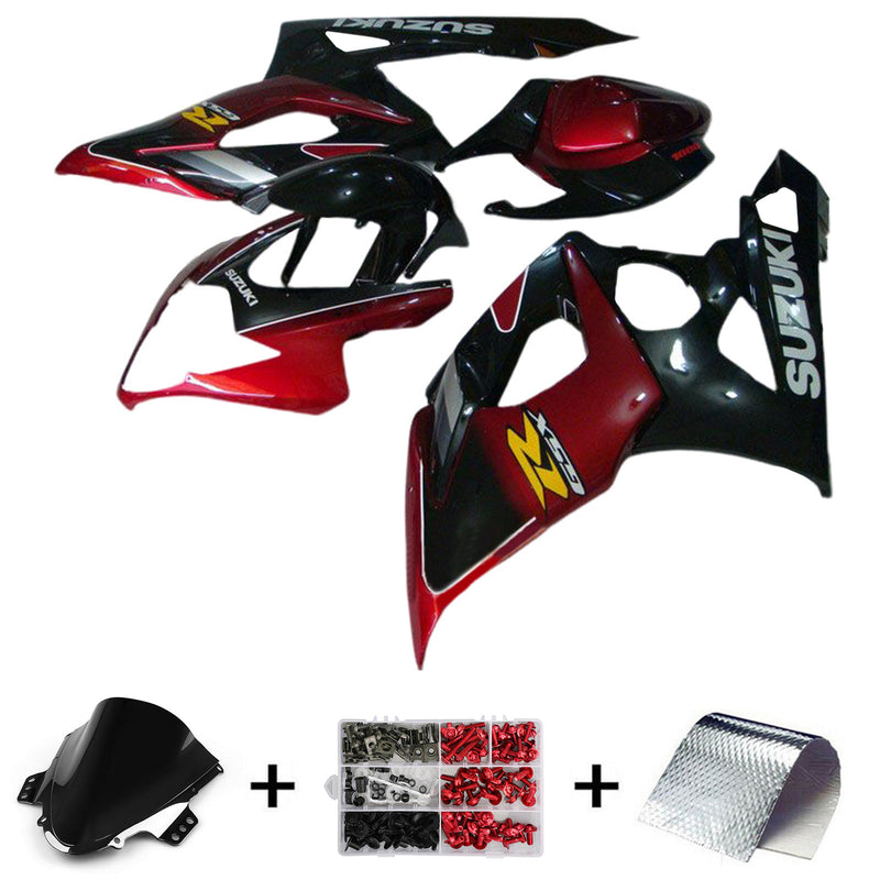 Amotopart Suzuki GSXR1000 2005-2006 K5 Fairing Kit Bodywork Plastic ABS