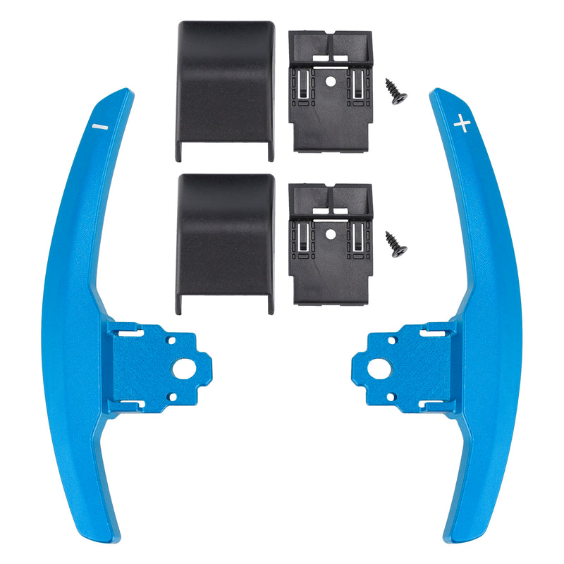 Paddle Shifter Extension For BMW F Series F30 F31 F32 F10 X3 X5 Aluminium Blue